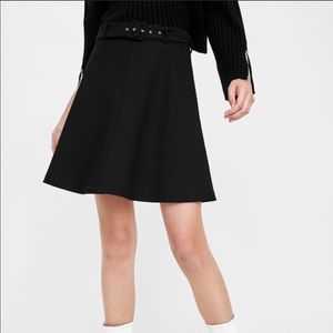 Zara Belted Mini Skirt NWOT